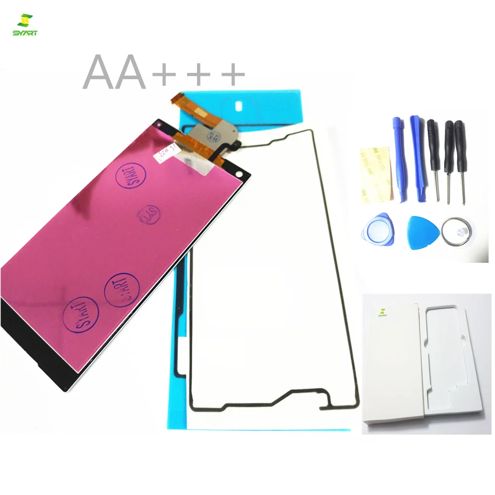 4 6 &quot100% новый черный белый клейкий для Sony Xperia Z5 компактный мини E5803 E5823 ЖК дисплей