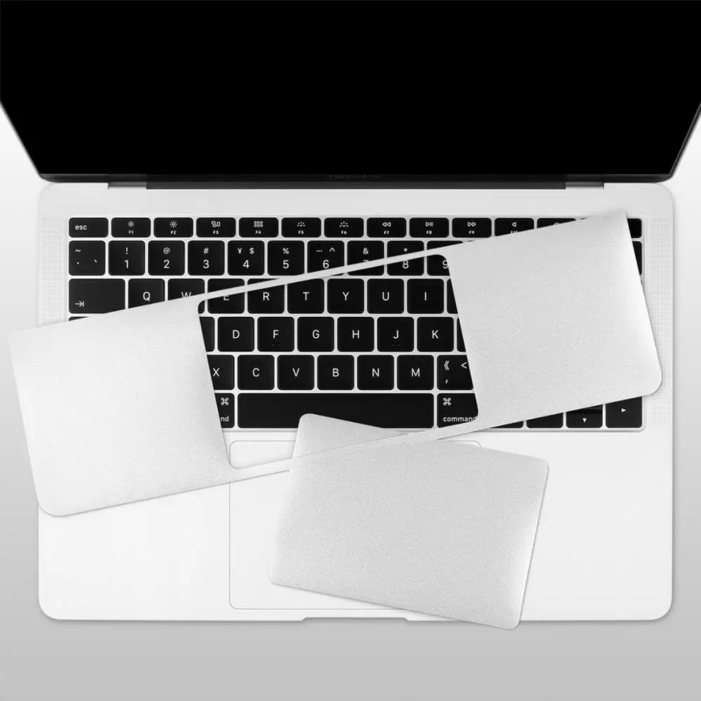 Silver Чехол для сенсорной панели с трекпадом, Защитная Наклейка для MacBook Air Pro retina 13 15 16 дюймов, сенсорная панель A2141 - Цвет: Silver