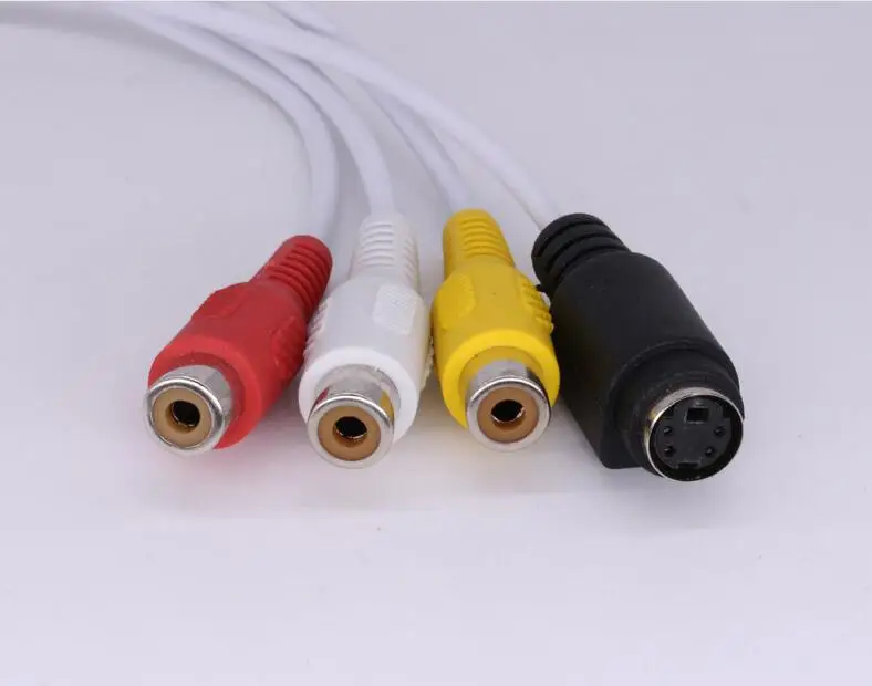 UVC USB2.0 видеосъемки ТВ тюнер с аудио DVD VHS av адаптер компьютер cc Камера Поддержка