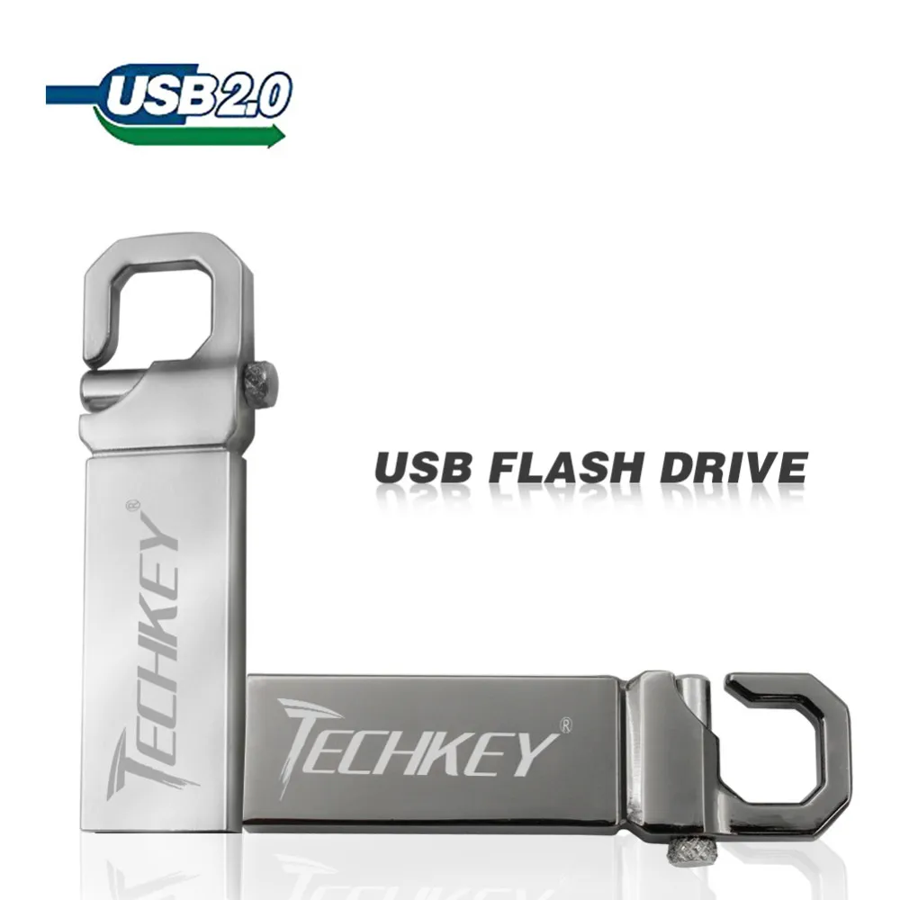 Usb флеш накопитель высшего качества серебристый металлический