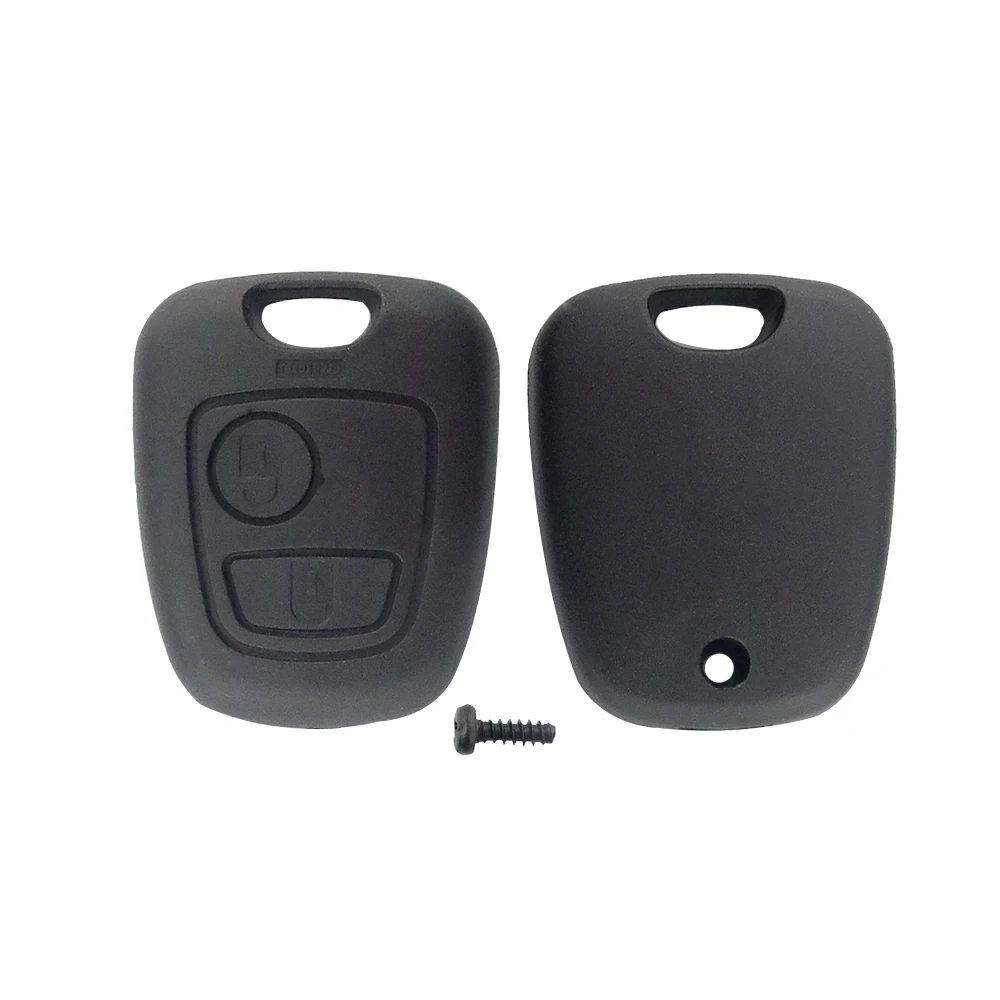 Чехол для автомобильного ключа OkeyTech стилизации пульта Сменный Peugeot 307 107 207 407 без