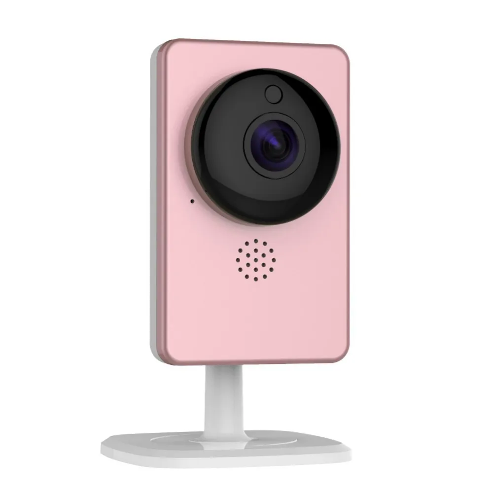 Wifi Mini Panoramic Camera Night Vision Infrared Video Monitor Wireless Movement Alarm Ip C60s Rosa | Безопасность и защита
