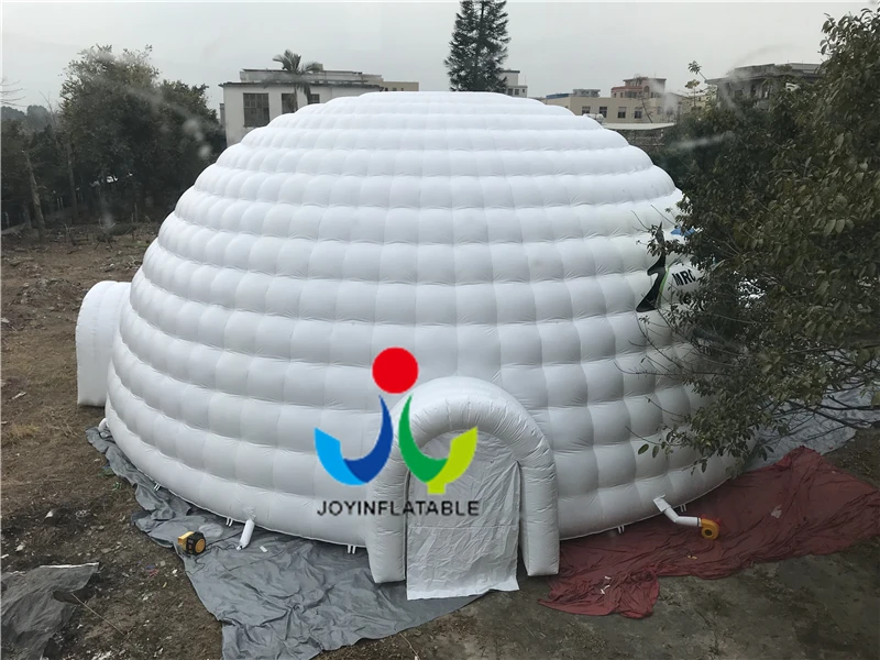 Надувная купольная палатка диаметр 21 м для мероприятий/надувная вечерние