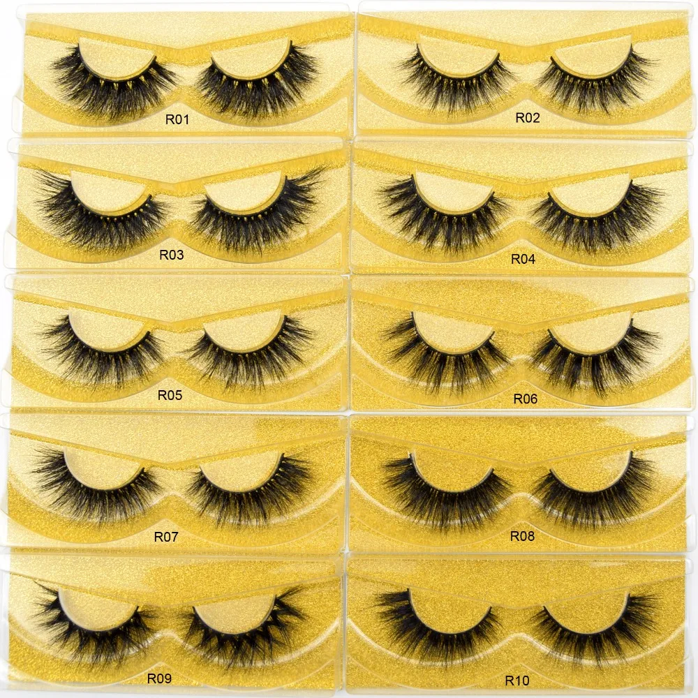 

Eyelashes 3D Mink Lashes Fluffy False Eyelashes Handmade Crisscross Mink Eyelashes Eyelash Extension false Fake Eye Lashes