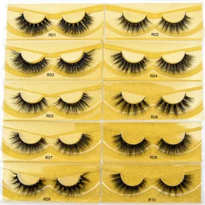 Объемные норковые ресницы, пушистые Накладные ресницы ручной работы, накладные ресницы, накладные ресницы