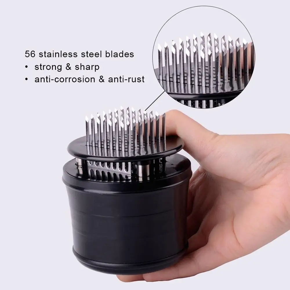 TPUSNOK профессиональный мясорубка Кухня Мясо Tenderizer инструменты с 56 ультра острые