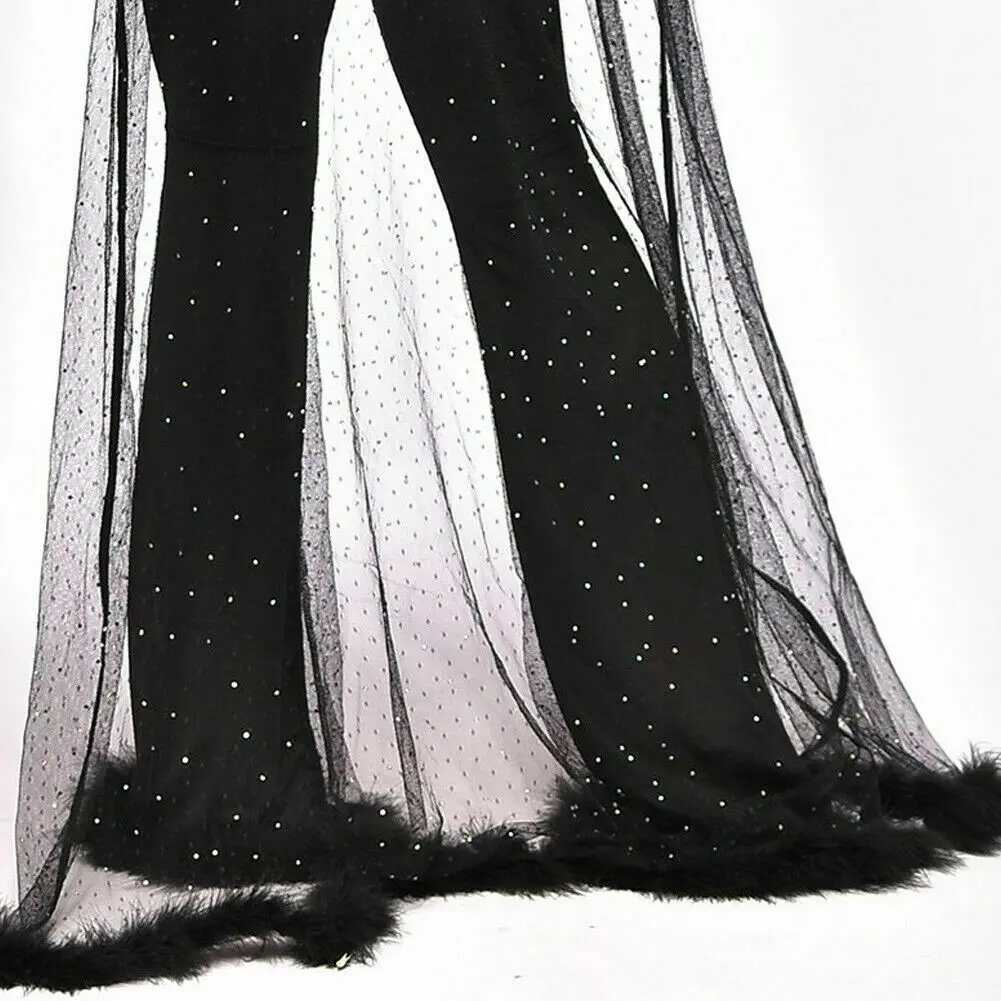 Женская накидка на бикини с блестками летняя кружевная сексуальный открытый