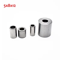10 pcs 5812 od 8mm id 5mm steel drill sleeve brushing guide sleeve precision bearing jig bushes