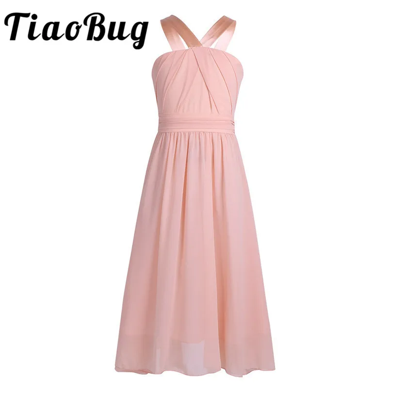 TiaoBug/Платья с цветочным узором для девочек детское Пышное Платье дня рождения