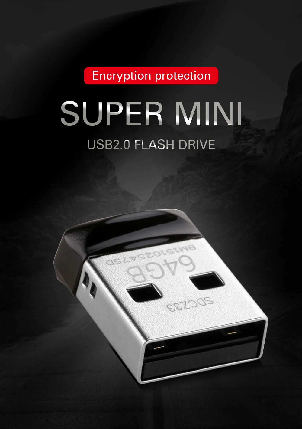 SanDisk USB 2,0 CZ33 мини-флеш-накопители 64 ГБ 32 ГБ 16 ГБ 8 ГБ USB флеш-накопитель U диск USB флешка