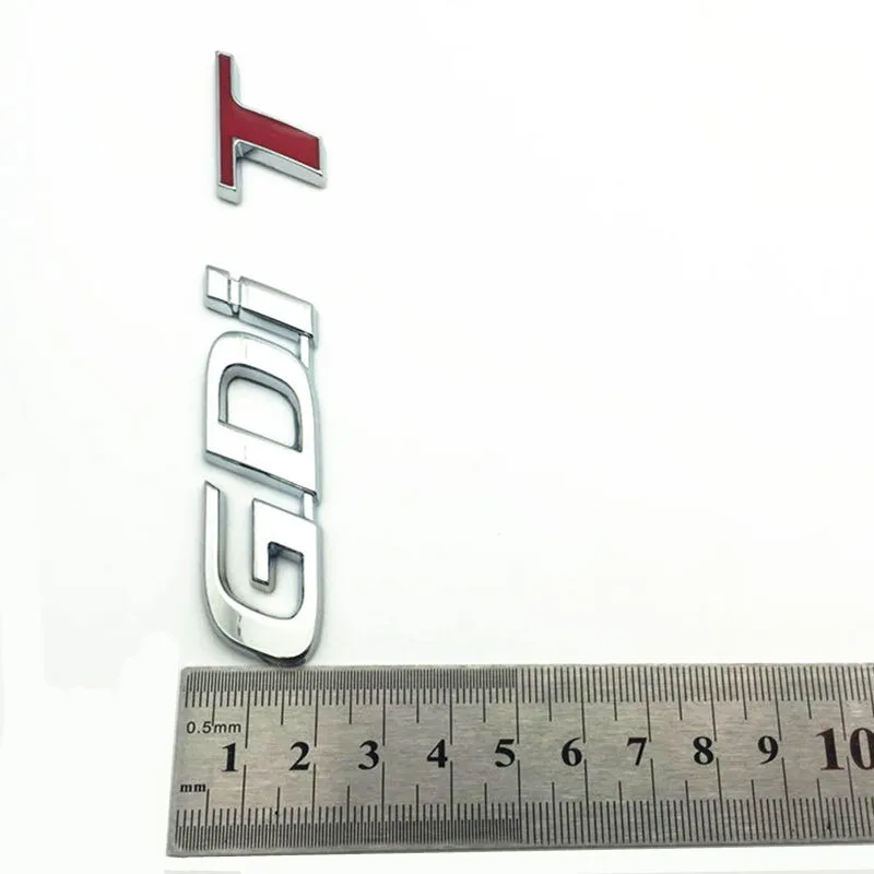 1 шт. 3D металлический цинковый сплав GDIT GDI T эмблема Знак цифровой смещение Авто