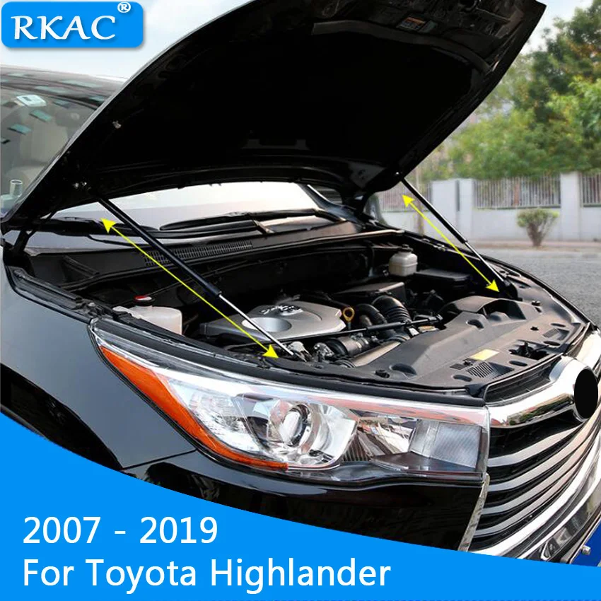 

Для Toyota Highlander 2007-2019 2TH 3TH Автомобильный капот, поддержка гидравлического стержня, стойки, подъемная пружина, амортизатор, автомобильный Стайлинг