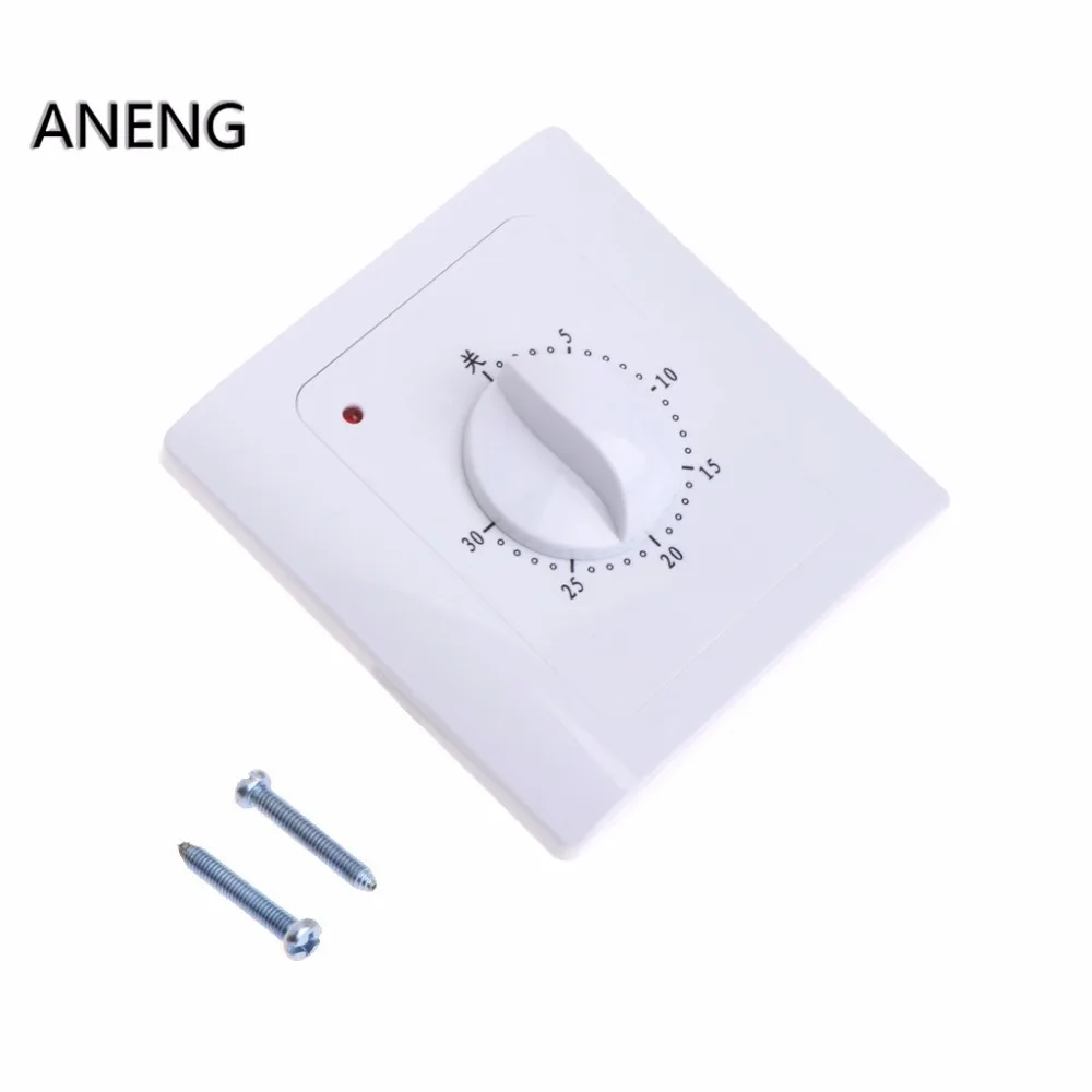 

ANENG AC 220 V 10 A 30 Min Countdown Timer Switch Electric Digital Time Plug Control Button