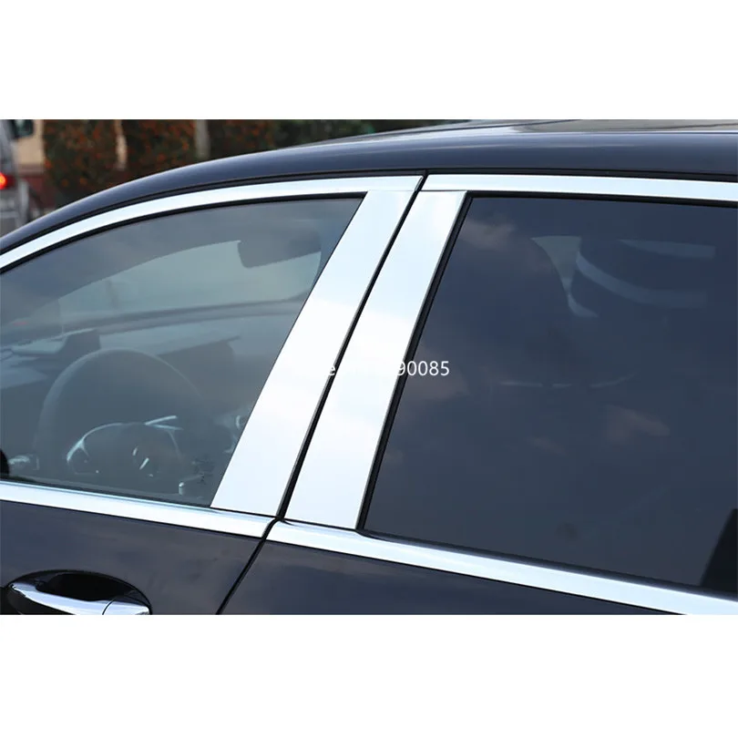 Комплект отделки столба окна из алюминиевого сплава для Mercedes Benz W213 E Класс 4 дверь