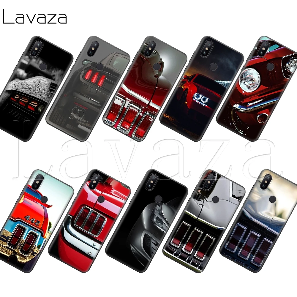 CLASSIC MUSTANG TAIL LIGHTS Case for Xiaomi MI Redmi Poco X2 K30 Note 8T 10 6 8 9 9se A1 A2 A3 MAX 3 Lite Pro Plus f1 | Мобильные