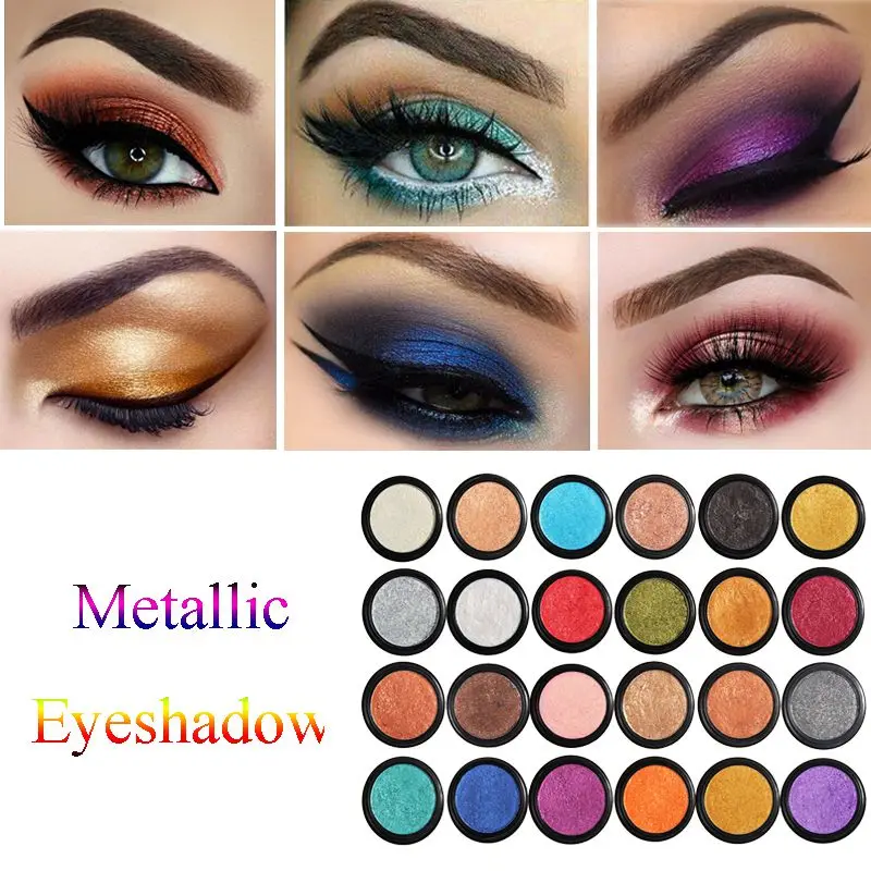 Профессиональные натуральные матовые тени для век Палитра 24 цвета салон Пигмент