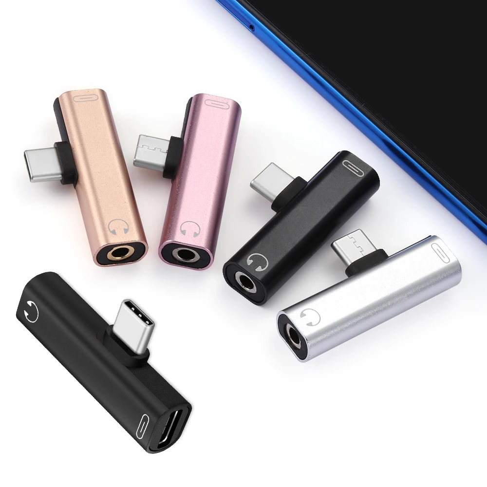 1 шт. адаптер для наушников с разъемом USB Type C на 3 5 мм|Адаптеры Type-C| |
