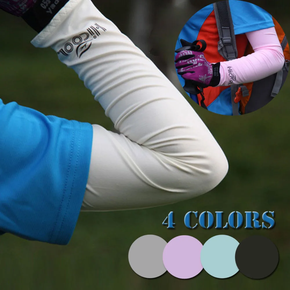 

Cycling Golf Arm Sleeve Oversleeve UV Sun Protection Warmers Bike Cover 38 x11cm Outdoor Sports Riding Protection Sleeves