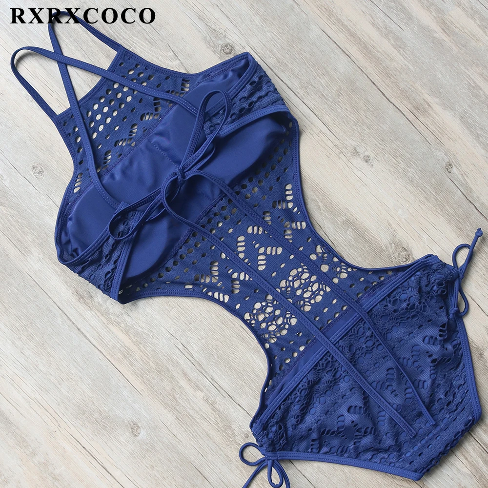 Бренд RXRXCOCO 2018 горячие сексуальные кружевные купальники Женский комплект бикини