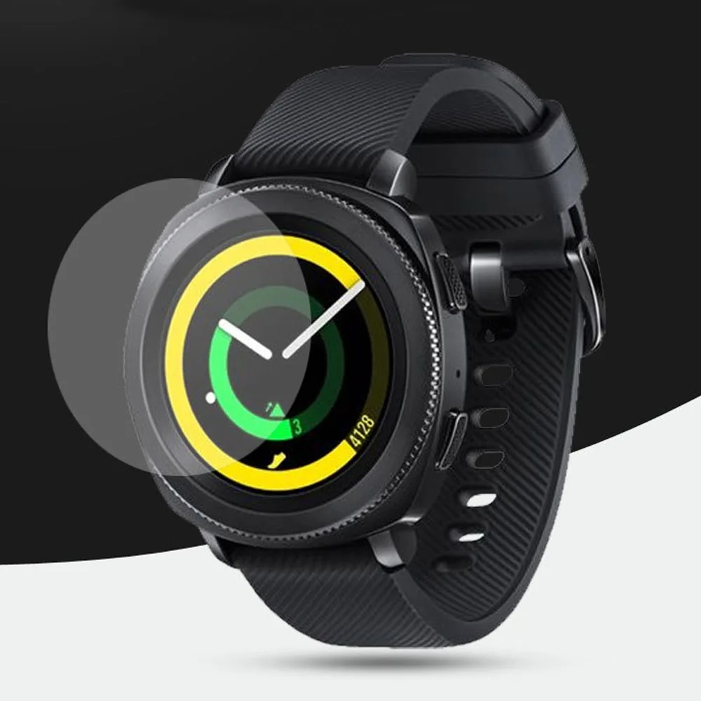 Взрывозащищенная мягкая защитная пленка из ТПУ для смарт-часов Samsung Gear Sport 3 шт. |