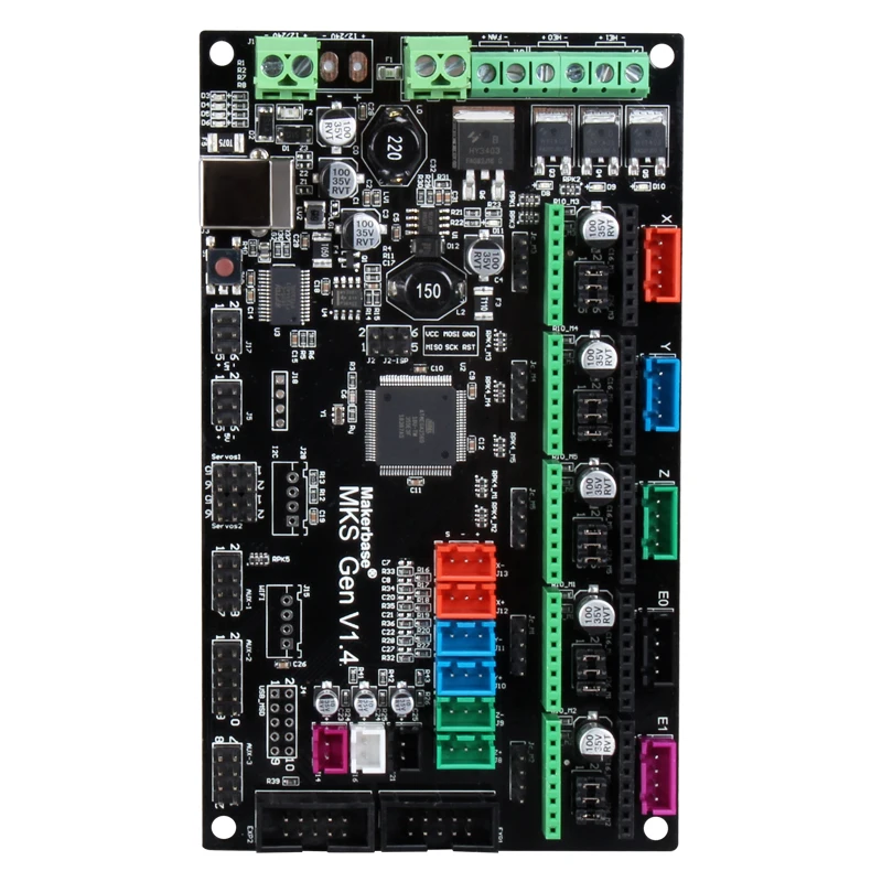 Плата управления для 3D-принтера MKS Gen V1.4 плата Mega 2560 R3 материнская RepRap Ramps 1 4