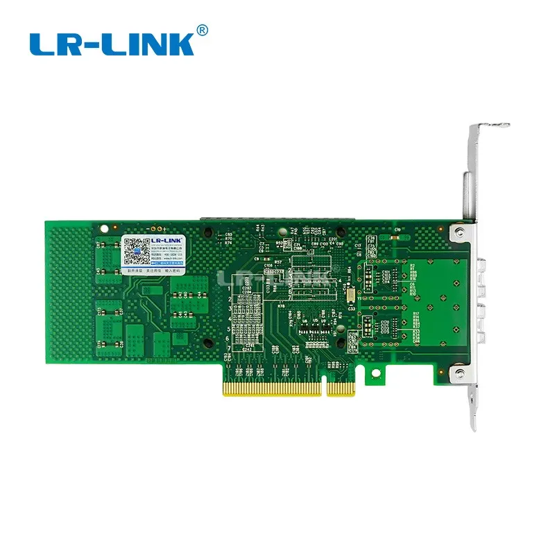 LR-LINK 9802BF-2SFP+ Сетевая карта 10 ГБ PCIe X8 Двухпортовый оптоволоконный серверный