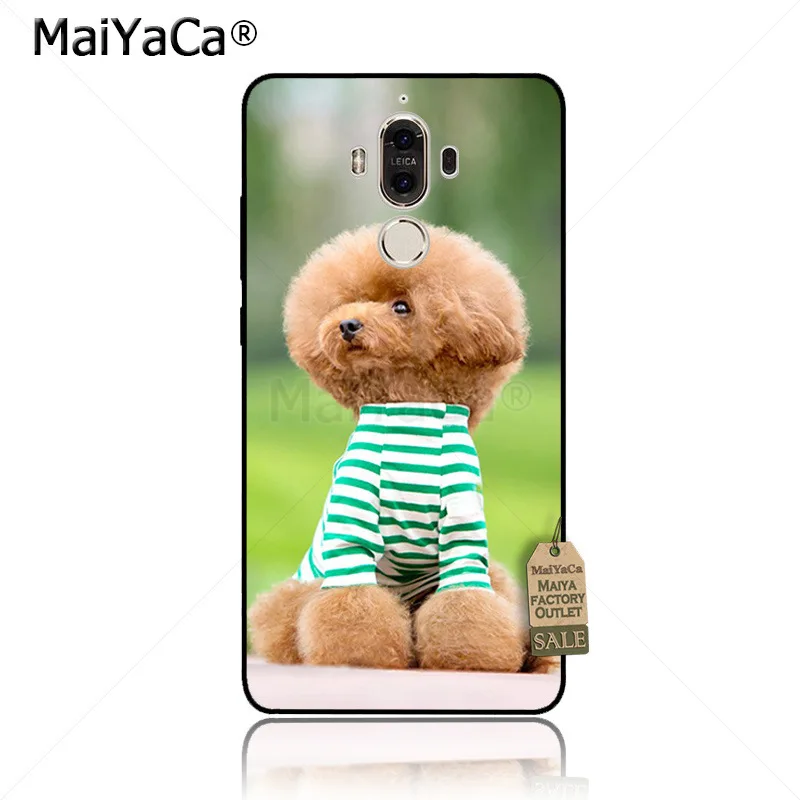 MaiYaCa игрушка пудл собака DIY Окрашенные красивые аксессуары для телефона чехол Huawei