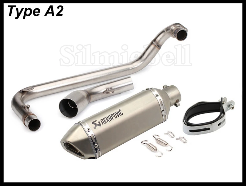 Akrapovic выхлопная труба мотоцикла MSX125 без шнуровки Escape Moto глушитель выхлопной