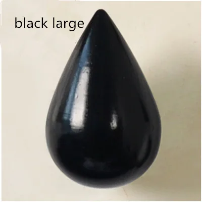 large black Настенные крючки капли воды украшения смолы деревянные крючки зерна двери спальни после крючки пальто крючок одной стены вешалка стикер стены - Цвет: large black