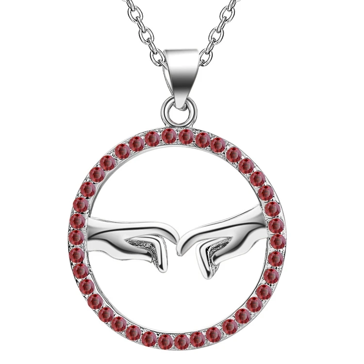 Оптовая продажа Бесплатная доставка модное серебряное ожерелье WN1783|pendants wholesale|f