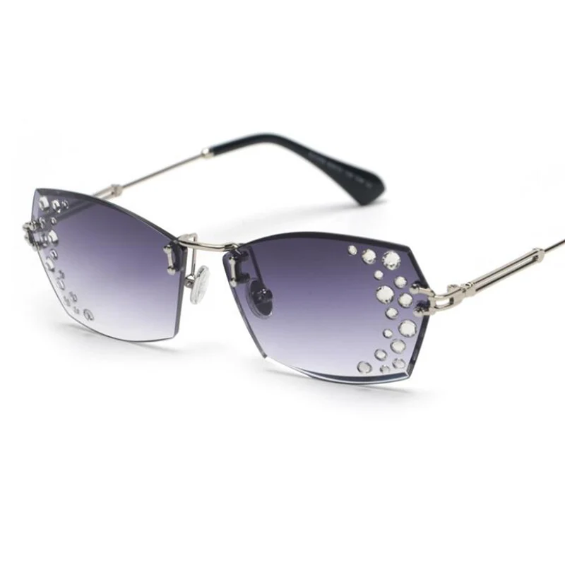 Новые прямоугольные оправы солнцезащитных очков женские 2020 Роскошная обувь с