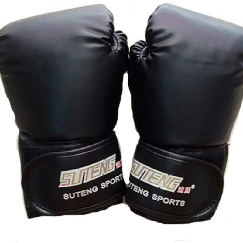 Продвинутые ПУ кожаные взрослые женские/Мужские боксерские Перчатки MMA Muay Thai Mitts