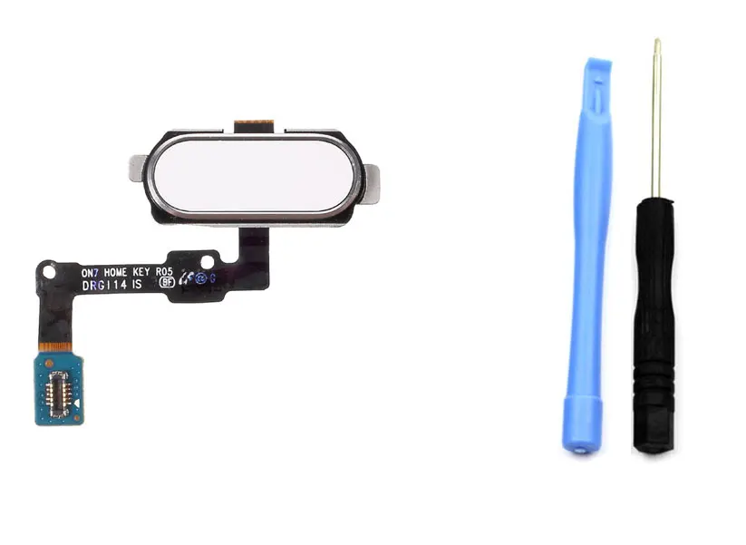 Сканер отпечатков пальцев сенсор Кнопка возврата меню клавиатура для Samsung J7 Prime/