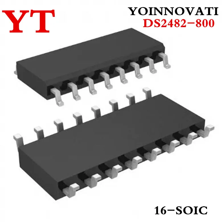 2 шт./лот DS2482-800 DS2482 SOP16 IC лучшее качество. | Электронные компоненты и