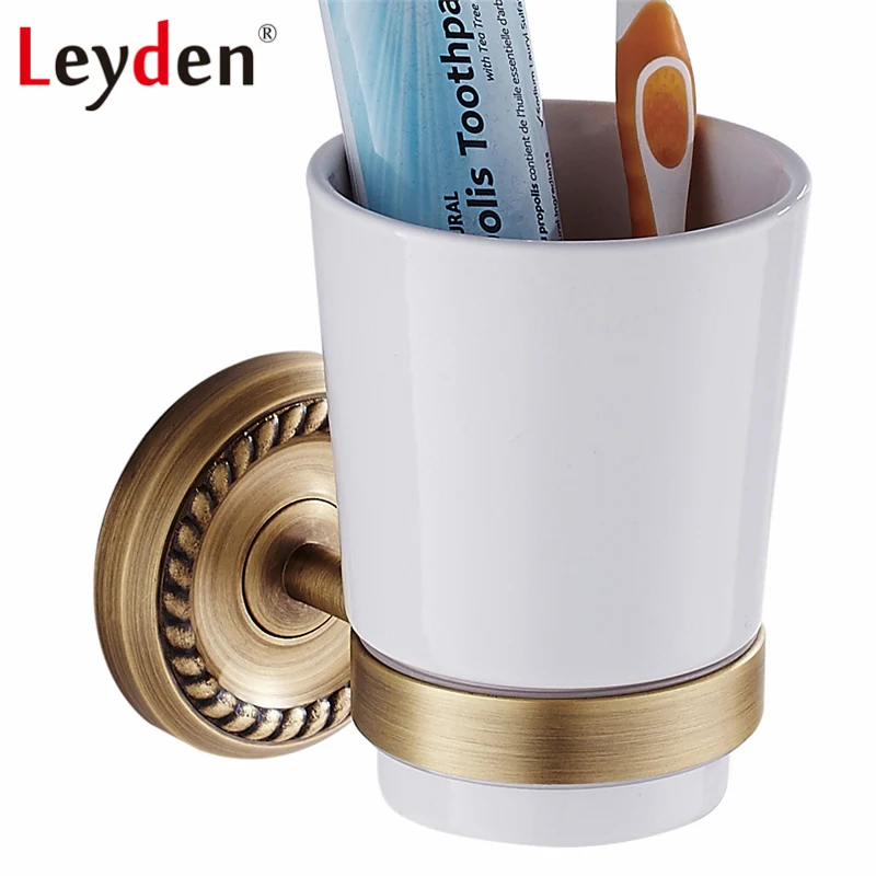 Лейден высокое качество ORB/латунные античные держатели для стаканчиков с