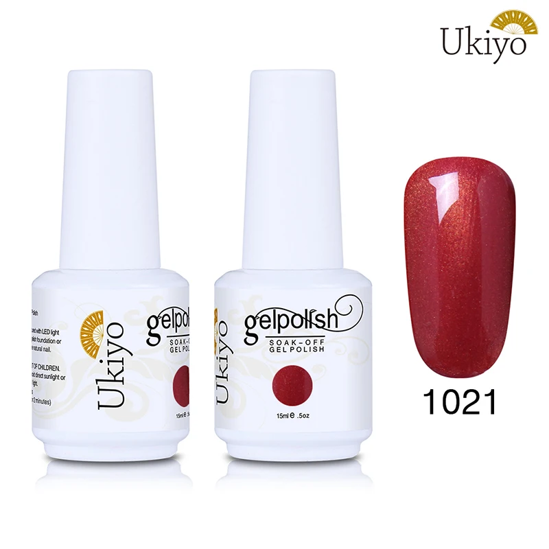 Ukiyo 15 мл Лак для ногтей 170 великолепный цвет Гель-лак для ногтей Vernis полуперманентное верхнее покрытие Базовое покрытие гель-лаки для ногтей Гель-лак