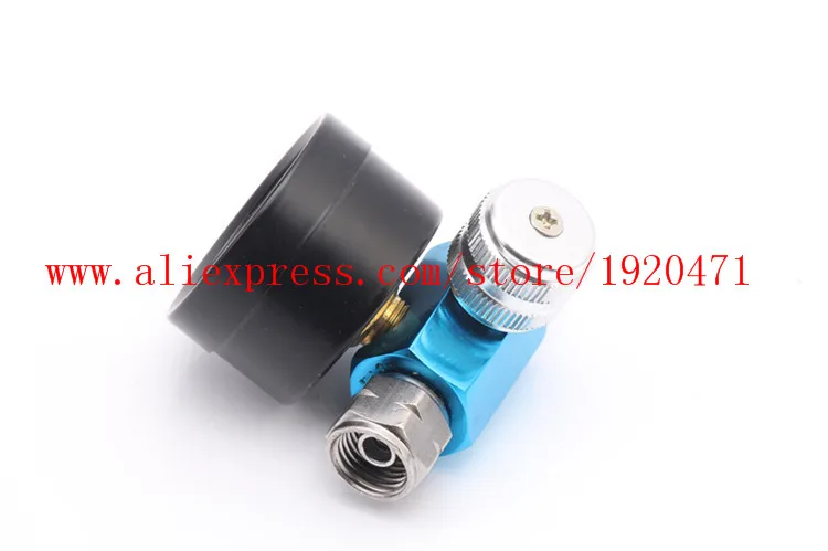 HVLP регулятор пульверизатора для регулировки давления воздуха задний манометр