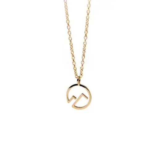 SanLan Mountain necklace gold or mountain range the mountains are calling jewelry Nature | Украшения и аксессуары