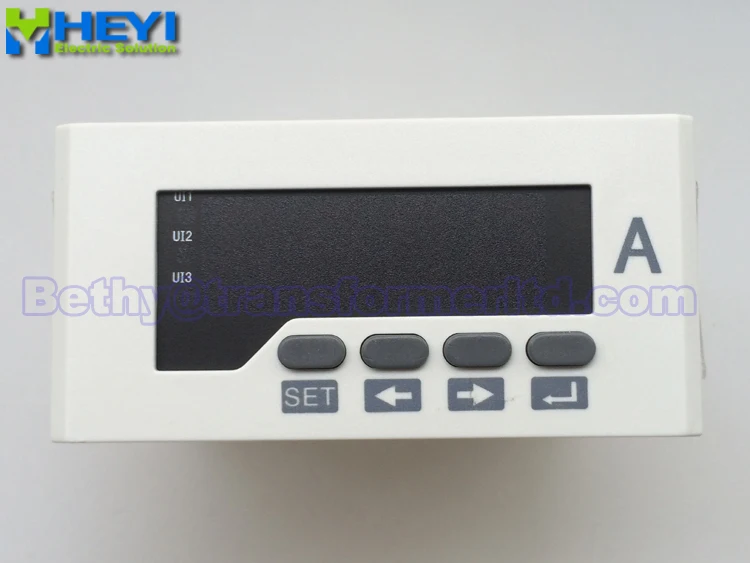 LED Three phase digital ampere meter HY-3AA series ac Class 0.5 current | Инструменты