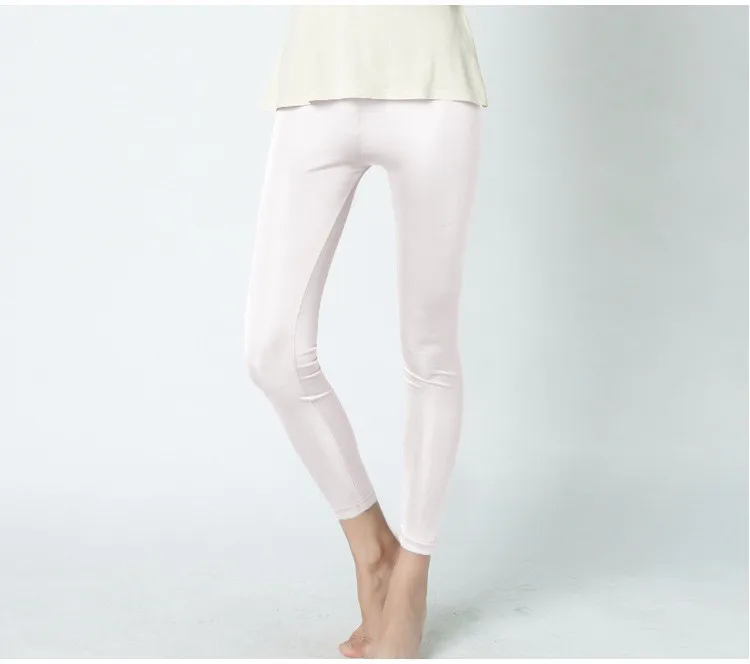 Чистый шелк, женские брюки-карандаш, женские повседневные Капри, Pantalon Femme Pantalones, женские брюки ярких цветов
