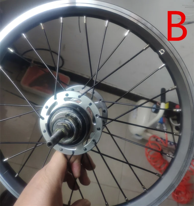 XIAOMI QICYCLE EF1 электрическое транспортное средство заднее колесо оригинальная загрузка спиц преднатяжной стальной провод