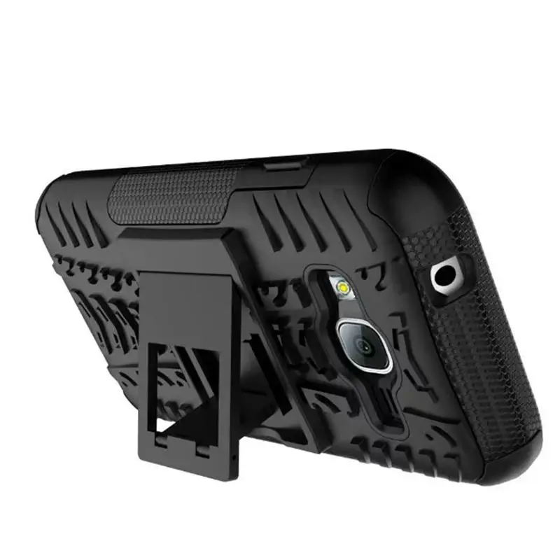 Оригинальный гибридный ТПУ силиконовый + жесткий чехол для телефона Samsung Galaxy J1 Mini