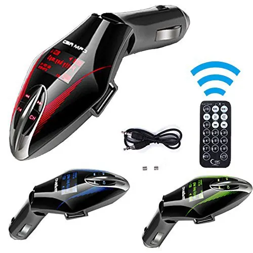Зеленые ЖК-дисплей Автомобильный комплект MP3 музыкальный плеер