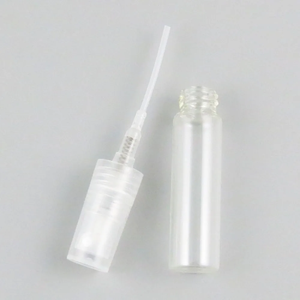 500X2 мл 5 10 многоразовые флаконы для духов 1/3 унции 1/6ozTransparent Glass Fragrance atomizer Mist spray