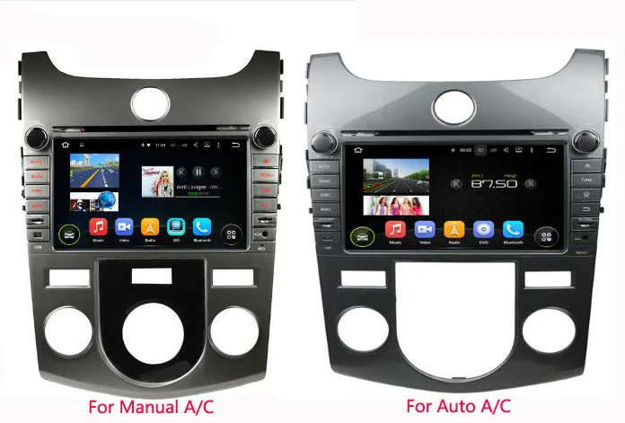 Восьмиядерный IPS экран Android 9 0 автомобильный DVD GPS Радио Навигация для Naza Kia Forte Cerato