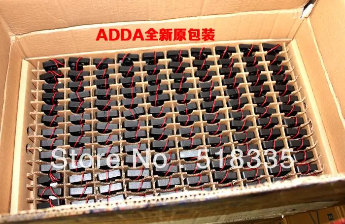 Для вентилятора ADDA AD0405MB G70 40X40X10MM 4 см 40 мм 4010 шарикоподшипник 5В 4800 об/мин|fan