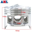 Поршень и кольца цилиндра двигателя мотоцикла, размер отверстия 48,5  49,5 мм, для Honda CBR250RR CBR22 KAZ MC22 MC23 Jade250 Hornet250