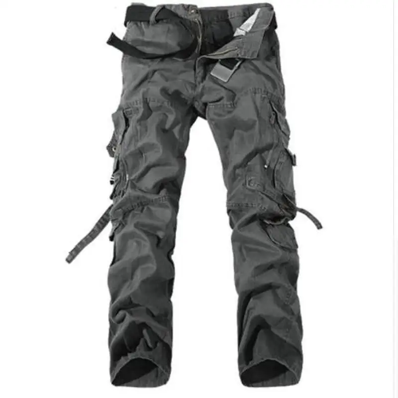 2018 новый бренд мужской военный армейский камуфляж штаны-карго плюс размер