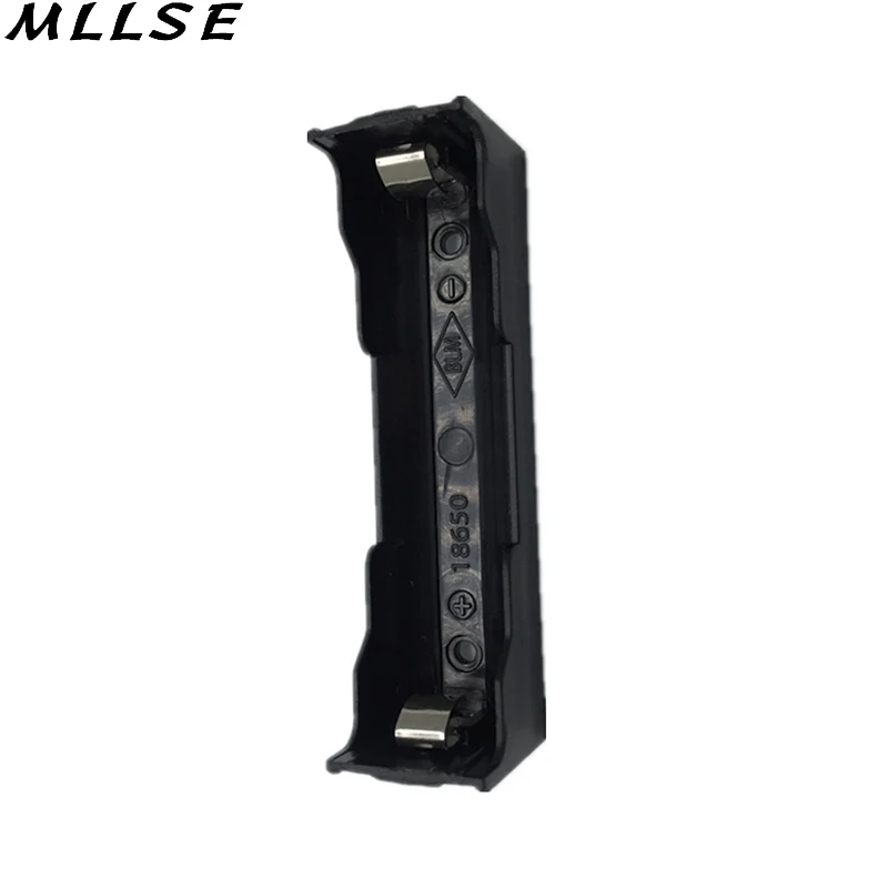 MLLSE 10pcs 18650 Battery Holder Plastic Case Storage Box 1*18650 3.7V with Pin Diy |