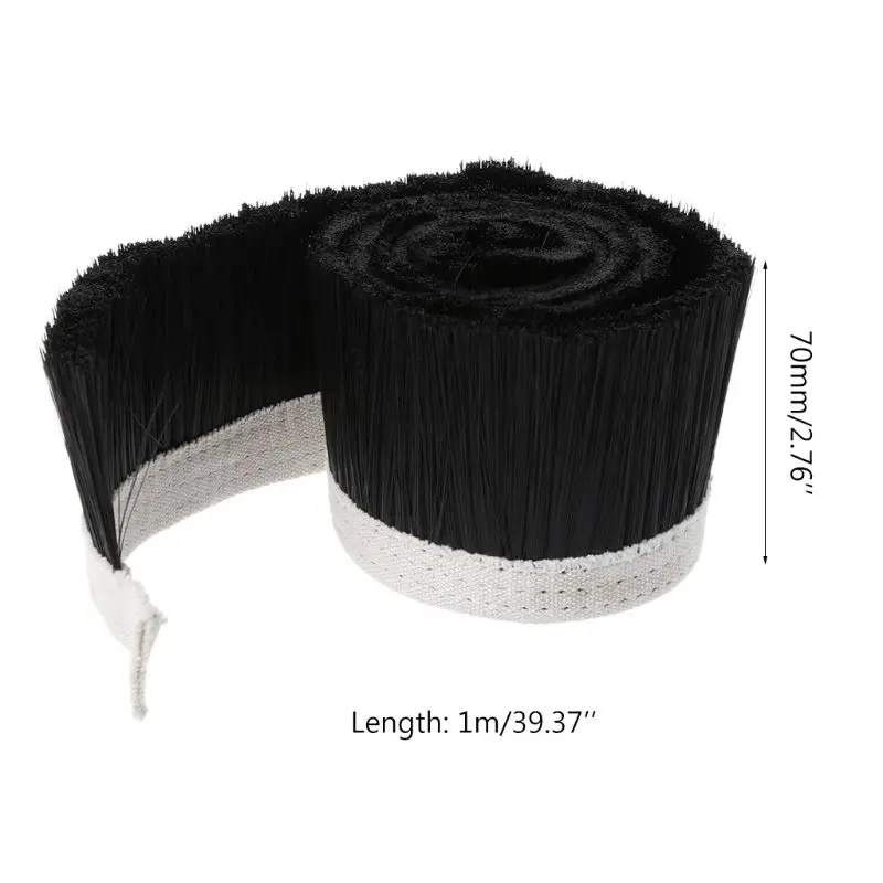 

70mm Nylon Brush Vacuum Cleaner Engraving Milling Machine Dust Cover For CNC Router